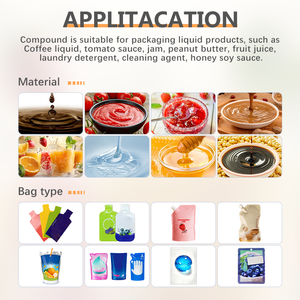 เครื่องบรรจุของเหลวข้นหนืดอัตโนมัติ |   เครื่องบรรจุและปิดผนึกแบบซองตั้งสำหรับซอส แกง พริก แยม น้ำผึ้ง บรรจุภัณฑ์สำเร็จรูปแบบ Doypack - Product Image 2