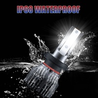 Nouvelle Arrivée Ampoule de Phare LED pour Voiture 100W 15000lm Super Lumineuse Compatible avec H4 H7 H11 9005 9006