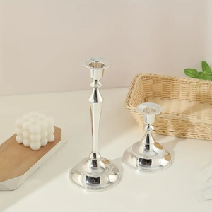 Foryoudecor al por mayor MESA DE BODA aleación de zinc decoración de lujo portavelas de oro - Product Image 2