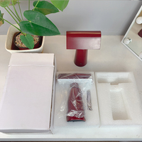 Lampe de bureau classique européenne en métal électroplaqué, sans fil, rechargeable, avec commande tactile, lampe de chevet