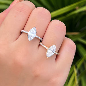 Женское обручальное кольцо из серебра 925 пробы - Product Image 1