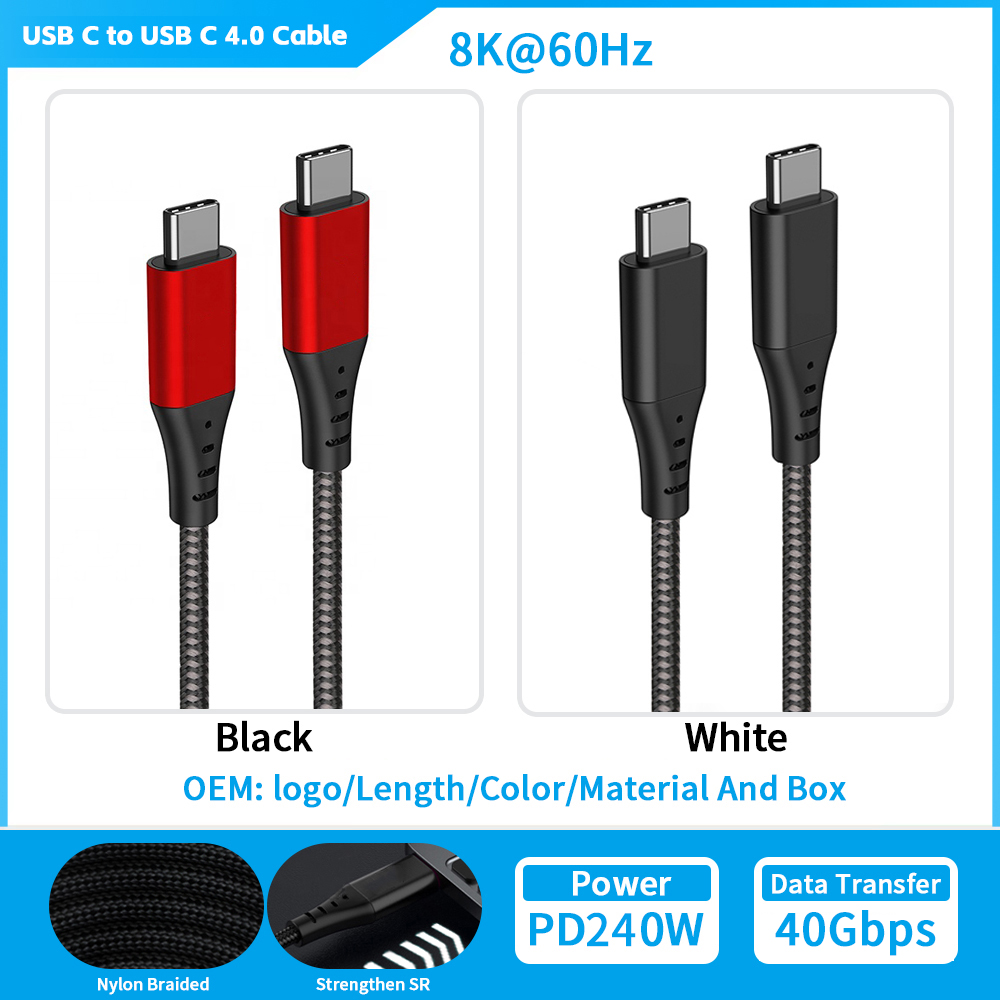 USB C vers C [40 Gbps 240 W]