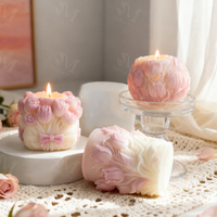 J10-523 Tulpen-Zwiebel Duftkerzen-Silikonform DIY Handgemachte Aromatherapie Gips-Diffusor Steinform