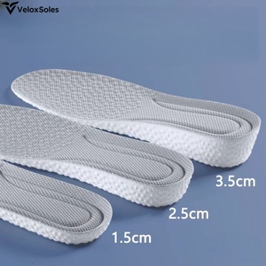 Invisible PU Arch Supports <b>Height</b> <b>Increase</b> Insoles for Men Women Breathable Shock Absorption Soft Elastic Heel Lift - Product Image 3