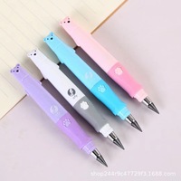 Oufeiya 7122 Little Chubby Bear Eternal Pencil, crayon ergonomique pour les débutants de la maternelle, vente en gros directe d'usine
