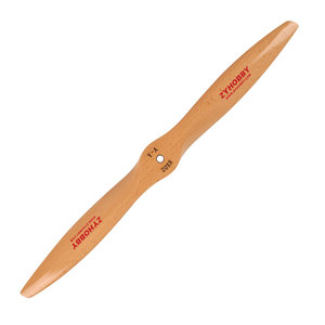 ZYHOBBY 9-28 pouces pas élevé <span class=keywords><strong>2</strong></span> lames bois de hêtre CW hélice tracteur accessoire pour RC avion à voilure fixe essence huile puissance - Product Image 2
