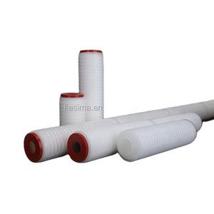 فلتر معقم مضاد للماء من مادة PTFE فلتر مطوي للمواد الكيميائية العدوانية في ترشيح العمليات الصناعية - Product Image 1