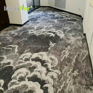 Alfombra Moderna Antideslizante de Alta Calidad para <span class=keywords><strong>Restaurante</strong></span>, Fabricada a Máquina, para Pared, Hotel, KTV, Habitación de Huéspedes, Salón de Banquetes, Pasillo - Product Image 4