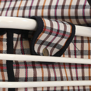 Carrito de compras portátil Kangweichi con asiento plegable, 4 ruedas de PU, marco de acero, para personas mayores, ayuda para caminar - Product Image 4