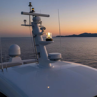 DAMAVO IP67 12-24V Masthead Light pour Marine 316 Acier Inoxydable pour Voilier Yacht Pêche Bateau Pont