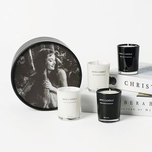 Classic Movie Aroma Scented Candle Creative Style Birthday Bedroom Soy Wax Smokeless Set Four Gift Box Processing Customization - Product Image 1