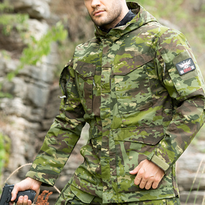 Vestes Tactiques Chaudes <span class=keywords><strong>et</strong></span> Légères pour Hommes d'Extérieur d'Hiver de Haute Qualité Personnalisables en Usine avec Capuches - Product Image 2