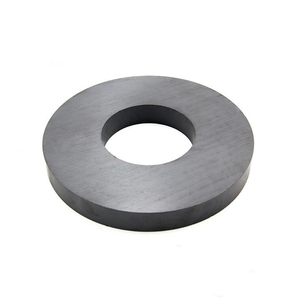 Aimant <span class=keywords><strong>en</strong></span> <span class=keywords><strong>ferrite</strong></span> de haute qualité OD18*ID12*T3 pour magnétron de four à micro-ondes - Product Image 5