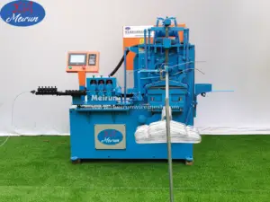 Máquina para fabricar cabides de camisas de tecido totalmente automática de alta qualidade e taxa de produção