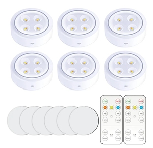 Thể thao thông minh cảm biến LED ánh sáng ban đêm Mini ABS 3 * AA cầu thang trần ánh sáng ấm áp chiếu sáng trong nhà 5V Pin nguồn điện - Product Image 2