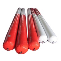 Bouée gonflable longue en PVC, support de garde-boue pour bateau, vélo aquatique gonflable, ponton, vente en gros