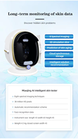 Système d'analyse faciale intelligent 2026 avec IA et miroir magique pour professionnels de la beauté – Modèle de bureau 21,5 pouces et 13,3 pouces