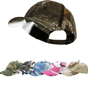 POWERCAP Gorras deportivas de camuflaje de alta calidad con 4 LED para hombre - Product Image 6