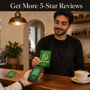 Tarjeta NFC Personalizada para <span class=keywords><strong>WhatsApp</strong></span>, Tarjeta de Reseña con Chip PVC 215 13.56MHz, Redes Sociales, Venta al Por Mayor, OEM, ODM, MOQ Bajo, Lista para Enviar - Product Image 2