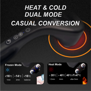 Marteau <span class=keywords><strong>de</strong></span> <span class=keywords><strong>massage</strong></span> à chaud et à froid avec moteur haute puissance à double tête <span class=keywords><strong>Pistolet</strong></span> <span class=keywords><strong>de</strong></span> <span class=keywords><strong>massage</strong></span> à 5 vitesses - Product Image 4