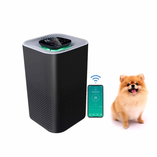 2023 New Desk Uvc air Purifier  with Hepa Filter air ACTIVATED CARBON Filter Home Desk air Purifier for Home Large Room