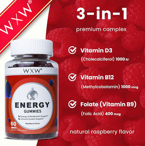 Gommes énergisantes de haute qualité Gommes améliorant la beauté Gommes protéinées Bonbons - Product Image 6