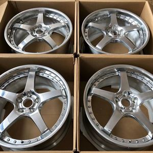 ล้อแม็กซ์อัลลอยด์หล่อขึ้นรูปอย่างแม่นยำ ขนาด 17x7 4x100 สำหรับรถมาสด้า MX-<span class=keywords><strong>5</strong></span> Miata NA NB NC ดีไซน์คลาสสิค <span class=keywords><strong>5</strong></span> ก้าน สีบรอนซ์ขัดเงา สำหรับรถดริฟท์ - Product Image 1