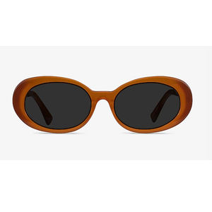 Gafas de sol ovaladas con Logo personalizado para mujer y niña, lentes de sol de alta calidad, estilo Retro Vintage, acetato, UV400 - Product Image 5