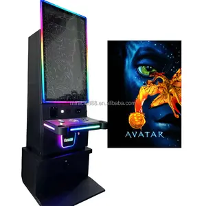 Máquina de jogos de arcade com tela sensível ao toque 4K, máquina de jogos vertical de 43" para sala de jogos, venda de fábrica