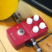 Pédale de distorsion pour guitare JOYO JF-39 DELUXE CRUNCH, son brillant à gain élevé, effet de distorsion classique pour le punk/ska/fusion