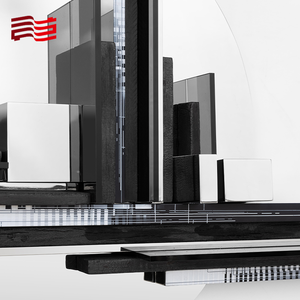 Tùy chỉnh bán buôn thâm quyến trang trí nội thất trang trí đa vật liệu sơn tường trang trí cho các dự án nhà sang trọng - Product Image 5