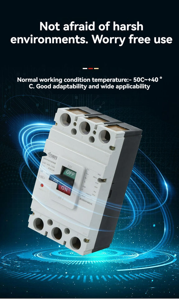 Molded Case Circuit Breaker-MT1M with Overload Protection 3p Breaking Capacity for Circuit Protection