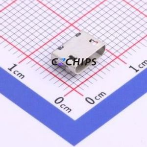 MICRO-02-G1P1-A1T2 USB Connector SMD Connector ( Connector Type: Micro-B )( Protocol Standard: USB 2.0 )( Gender: Female ) - Product Image 1