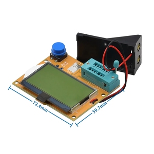 LCR-T4 Graphical Transistor <strong>tester</strong> Resistance Capacitance ESR Thyristor LCD Display Screen - Product Image 5