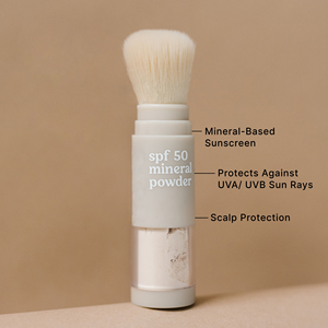 Brocha para Polvo <span class=keywords><strong>Mineral</strong></span> <span class=keywords><strong>SPF</strong></span> <span class=keywords><strong>50</strong></span>, Brocha para Polvo Suelto, Protector Solar, Botella de Spray Recargable con Brocha - Product Image 2
