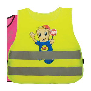 Chaleco Reflectante de Seguridad Personalizable con Logotipo Personalizado, Clase 2 ANSI, para Niños, Secado Rápido, Transpirable, para Exteriores, Escuela, Seguridad Vial - Product Image 5