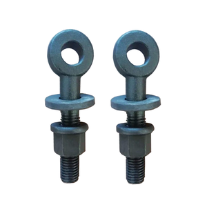 Pernos de Ojo de Acero al Carbono Forjado Grado 8.8, Zincados, <span class=keywords><strong>M12</strong></span>-M20, <span class=keywords><strong>Dimensiones</strong></span> Personalizables, Accesorios de Ferretería - Product Image 1