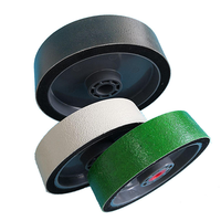 Meule diamantée souple de 4 pouces (100 mm) de diamètre et 32 mm de large, à liant résineux Nova, pour outils abrasifs de lapidaire