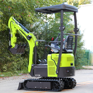 حفّار زراعي مجنزر صغير بسعر جديد ، حفّار حديقة صغير ، حفار باجر 1 طن مع مرفقات للبيع - Product Image 2