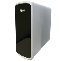 Filtro de Agua de Ósmosis Inversa Eléctrico de 4 Etapas con Monitoreo de TDS, Gran Flujo, Sin Tanque, de Plástico, para Uso Doméstico y Exterior