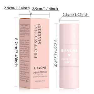 Barra de Maquillaje Impermeable para Contorno, <span class=keywords><strong>Bronceador</strong></span>, Iluminador, Sombra de Nariz con Brillo, Colorete, Corrector y Resaltador de Maquillaje - Product Image 1