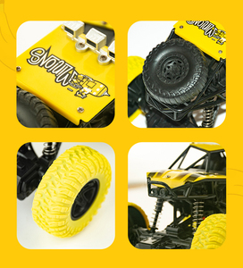 รถของเล่นเด็ก 4WD ออฟโรด RC ดริฟท์ ความเร็วสูง ชาร์จไฟได้ พร้อมรีโมทคอนโทรล ของขวัญสำหรับเด็กชายและเด็กหญิง - Product Image 4