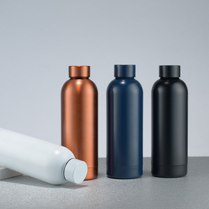 Custom Colors Party Outdoor Portable Stainless Steel Cola Flask Vacuum Insulated Sports Water <b>Bottle</b> 12-24hr Thermal Insulation - Product Image 2