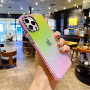 Funda Compacta para <span class=keywords><strong>iPhone</strong></span> 13 <span class=keywords><strong>Mini</strong></span>, Acrílico, TPU, TPE, Antideslizante, Color Plateado, Resistente a Golpes, Antihuellas, Resistente al Desgaste, Delgada - Product Image 3