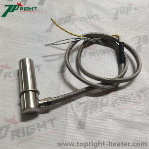 Réchauffeur de cartouche électrique à extrémité unique en forme de <span class=keywords><strong>L</strong></span> Dia.25.4x62mm 800w réchauffeur de cartouche résistant à la chaleur - Product Image 3