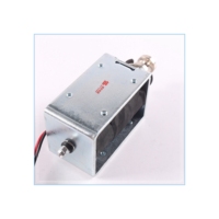 Solenoides linéaires à cadre ouvert micro personnalisés 5V 9V 12V DC 24V 48V, solénoïde linéaire push-pull
