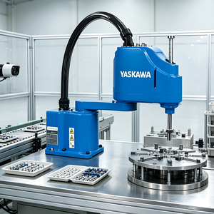 Robot SCARA articulé horizontal 4 axes SOC400, automatisation complète du tri des matériaux entrants et de l'assemblage multi-processus - Product Image 5
