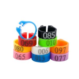 Gevulde Functie En Plastic Open Ring Voor Duivenvogels 8Mm Clips Voor Vogels Voetpoot Indicy - Product Image 4