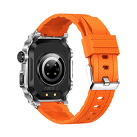 Reloj inteligente I121 para exteriores, pantalla HD de 2,01 pulgadas, batería de 650mAh, más de 100 modos deportivos, linterna con Monitor de oxígeno en sangre y Frecuencia Cardíaca IP67