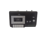 Enregistreur de cassettes USB pour enregistrements MC et MP3, cassette enregistrable avec enregistrement USB-PC, sortie RCA et haut-parleur intégré